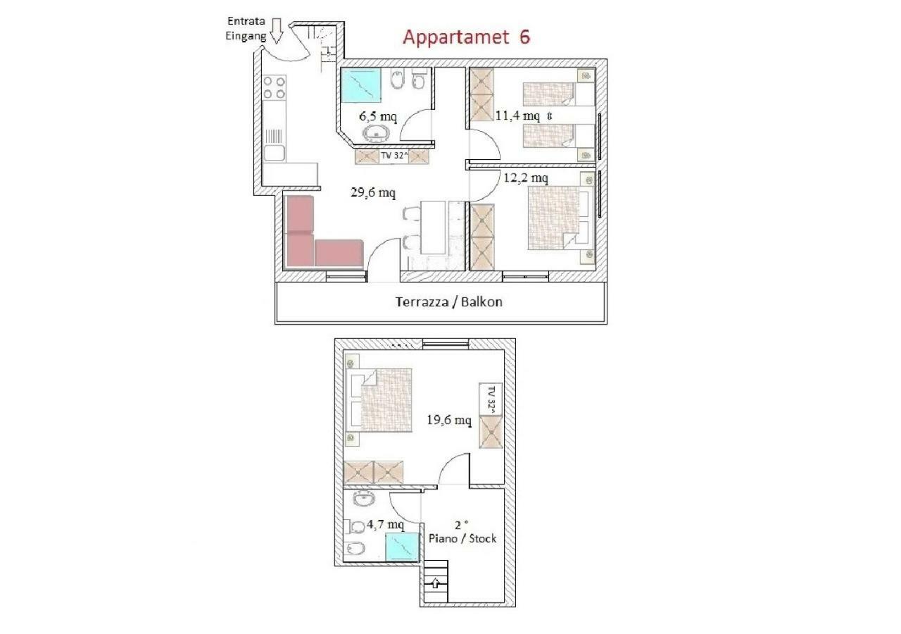 Residence Kramhuter Sexten Rom bilde